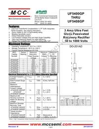 UF5408GP-TP Datasheet Cover