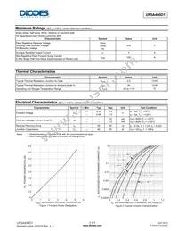 UF5A400D1 Datasheet Page 2