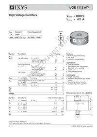 UGE1112AY4 Datasheet Cover