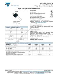 UGE8JT-E3/45 Datasheet Cover