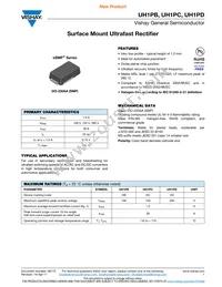 UH1PD-M3/84A Datasheet Cover