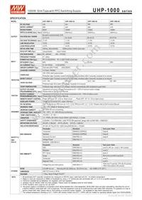 UHP-1000-36 Datasheet Page 2