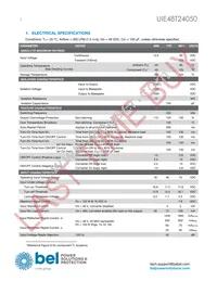 UIE48T24050-NDA0G Datasheet Page 2