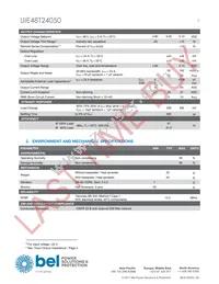 UIE48T24050-NDA0G Datasheet Page 3