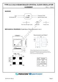 UJ2600001 Datasheet Page 5