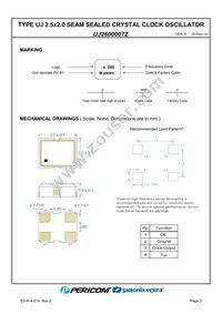 UJ2600007Z Datasheet Page 5