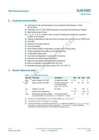 UJA1023T/2R04 Datasheet Page 2