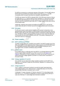 UJA1061TW/5V0/C/T Datasheet Page 17