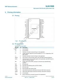 UJA1066TW/3V3/T Datasheet Page 5