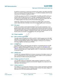 UJA1066TW/3V3/T Datasheet Page 17