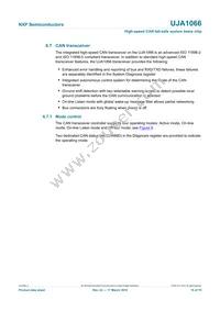 UJA1066TW/3V3/T Datasheet Page 19
