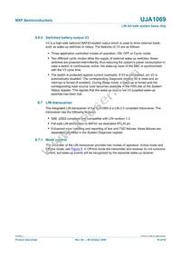 UJA1069TW/5V0/C/T Datasheet Page 18