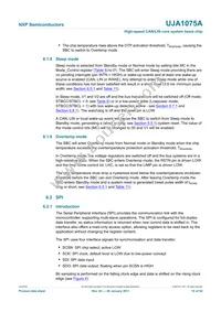 UJA1075ATW/5V0/WD Datasheet Page 10