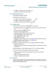 UJA1075ATW/5V0/WD Datasheet Page 18