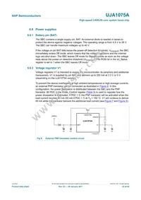 UJA1075ATW/5V0/WD Datasheet Page 20