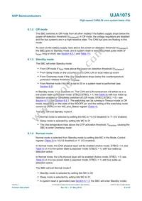 UJA1075TW/3V3/WD:1 Datasheet Page 9
