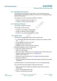 UJA1076ATW/5V0/WD Datasheet Page 16