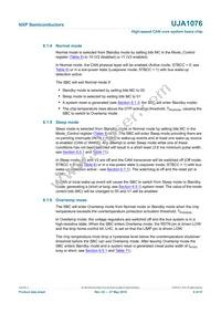 UJA1076TW/3V3/WD:1 Datasheet Page 9