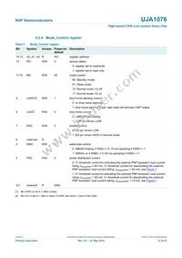 UJA1076TW/3V3/WD:1 Datasheet Page 12