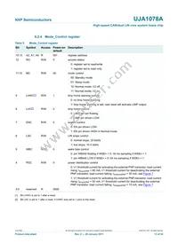 UJA1078ATW/5V0/WD Datasheet Page 13