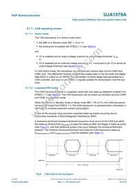 UJA1078ATW/5V0/WD Datasheet Page 23