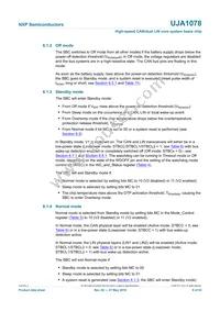 UJA1078TW/3V3/WD:1 Datasheet Page 9
