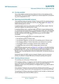 UJA1078TW/3V3/WD:1 Datasheet Page 17