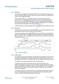 UJA1078TW/3V3/WD:1 Datasheet Page 19