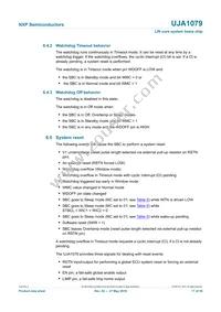 UJA1079TW/3V3/WD Datasheet Page 17