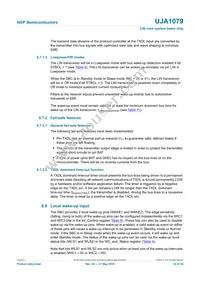 UJA1079TW/3V3/WD Datasheet Page 22