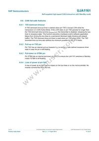 UJA1161T Datasheet Page 11
