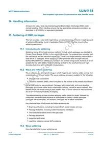 UJA1161T Datasheet Page 21