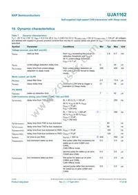 UJA1162T Datasheet Page 17