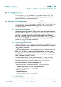 UJA1163T Datasheet Page 23