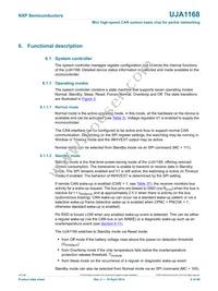 UJA1168TK/VX/FDJ Datasheet Page 6