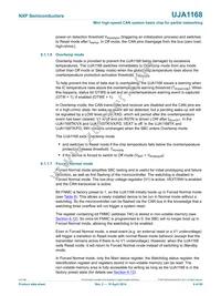 UJA1168TK/VX/FDJ Datasheet Page 9