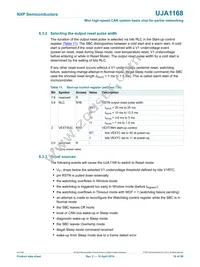 UJA1168TK/VX/FDJ Datasheet Page 16