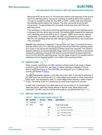 UJA1169LTK/X/FZ Datasheet Page 16