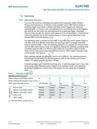 UJA1169TK/X/FZ Datasheet Page 12