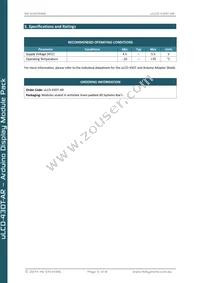 ULCD-43DCT-AR Datasheet Page 5