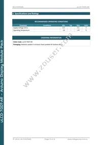ULCD-70DT-AR Datasheet Page 5