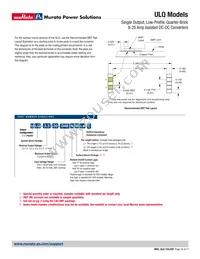 ULQ-5/15-D48P-C Datasheet Page 16