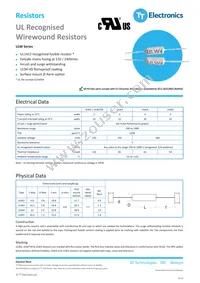 ULW5-100RJT075 Datasheet Cover