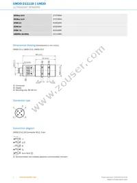 UM30-211118 Datasheet Page 4