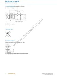 UM30-213111 Datasheet Page 4