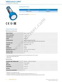 UM30-214113 Datasheet Page 2