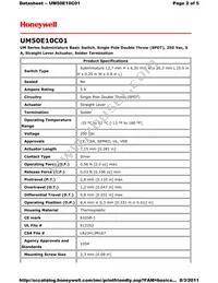 UM50E10C01 Datasheet Page 2