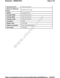 UM50E10C01 Datasheet Page 3