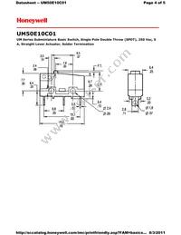 UM50E10C01 Datasheet Page 4