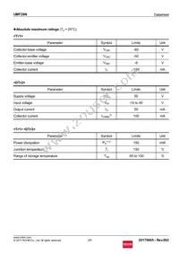 UMF28NTR Datasheet Page 2